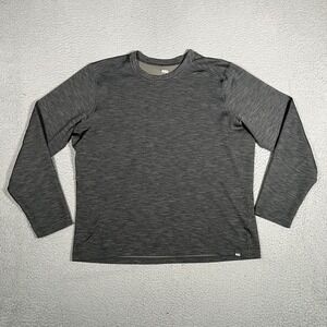 REI Co-Op Shirt Mens Large Blue Pullover Running Outdoor Hiking Casual Preppy